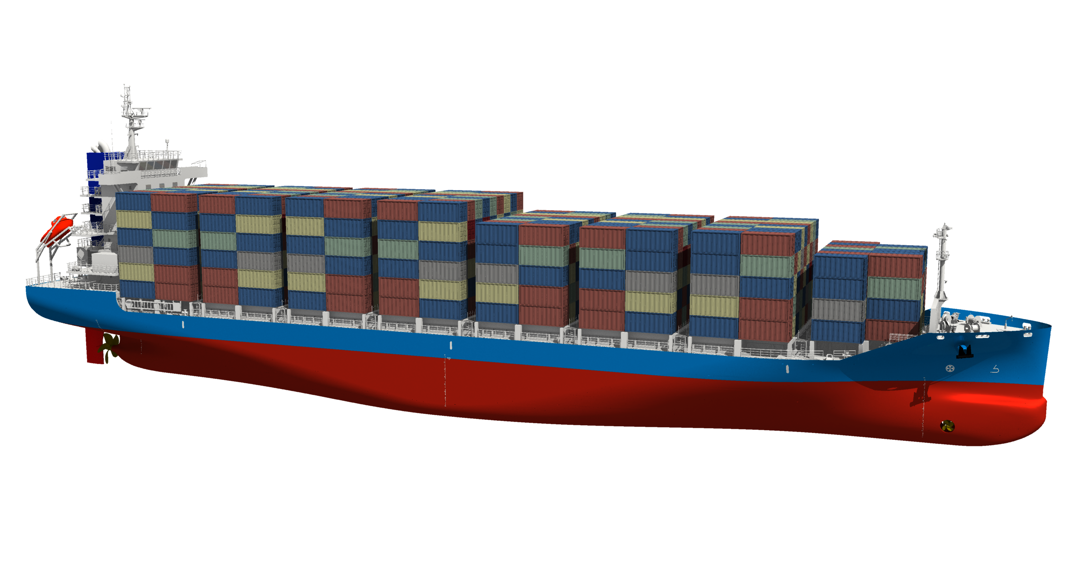 九游会集团（舟山）造船获中国国营企业3艘新型1,091TEU集装箱船订单